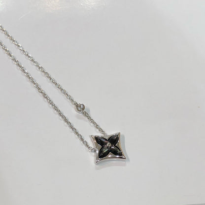 [⭐Shinejoy]STAR BLACK MOP NECKLACE