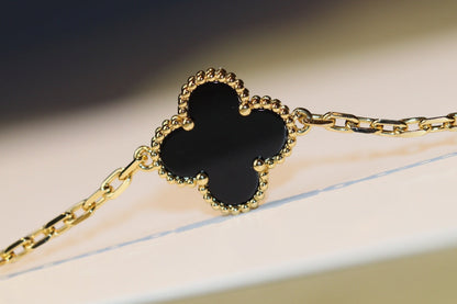 [⭐Shinejoy]CLOVER 20 MOTIFS ONYX ROSE GOLD