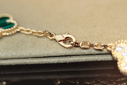 [⭐Shinejoy]CLOVER 20 MOTIFS ONYX ROSE GOLD