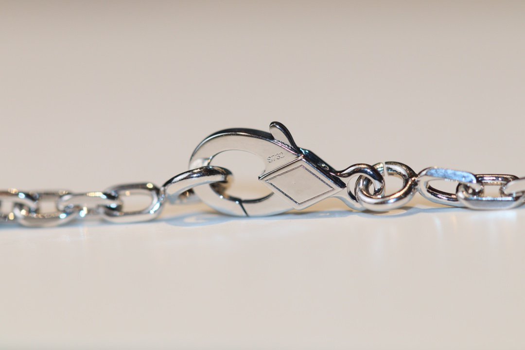 [⭐Shinejoy]CLOVER 20 MOTIFS ONYX DIAMOND SILVER