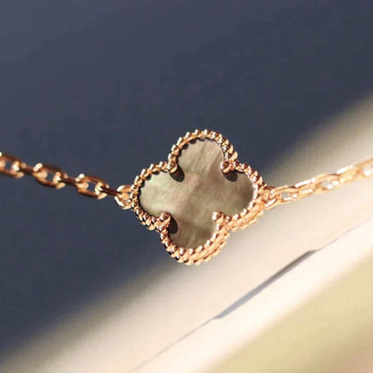 [⭐Shinejoy]CLOVER 20 MOTIFS LASER DIAMOND NECKLACE