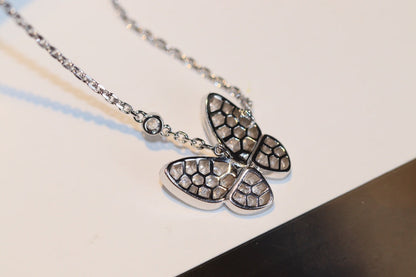 [⭐Shinejoy]BUTTERFLY DIAMOND NECKLACE