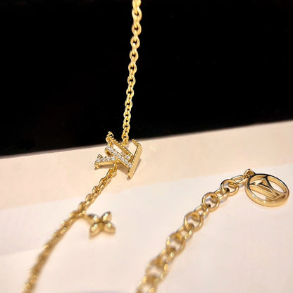 [⭐Shinejoy]LOGO STAR MOTIF GOLD BRACELET