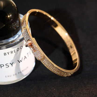 [⭐Shinejoy]KELLY BRACELET DIAMOND PAVED