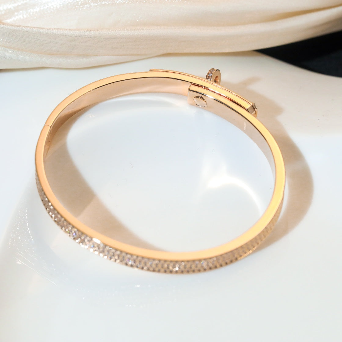 [⭐Shinejoy]KELLY BRACELET DIAMOND PAVED
