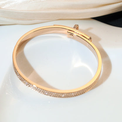 [⭐Shinejoy]KELLY BRACELET DIAMOND PAVED