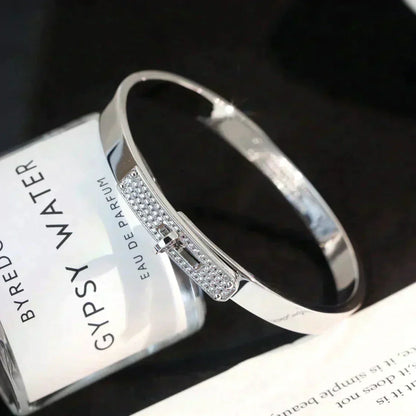 [⭐Shinejoy]KELLY SILVER DIAMOND BRACELET