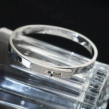 [⭐Shinejoy]KELLY SILVER DIAMOND BRACELET