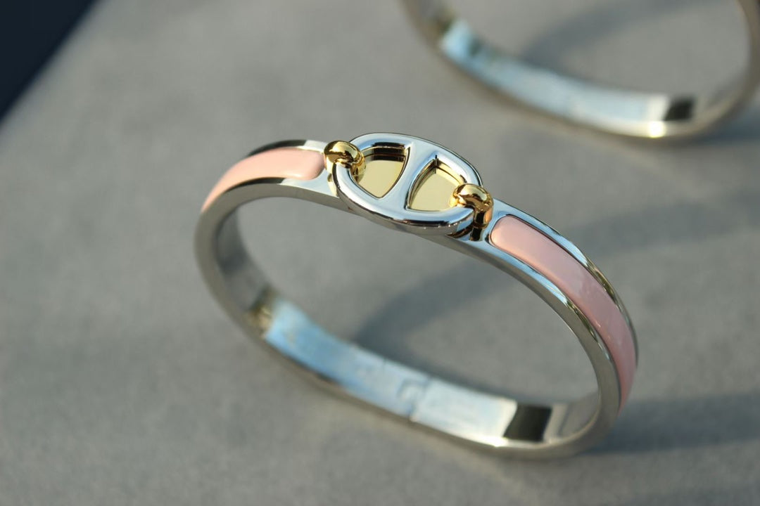 [⭐Shinejoy]CLIC CHAINE SILVER BRACELET