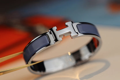 [⭐Shinejoy]H BRACELET 12MM BLUE GRAY