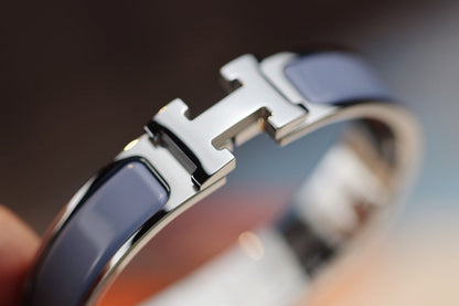 [⭐Shinejoy]H BRACELET 12MM BLUE GRAY