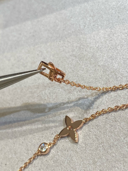 [⭐Shinejoy]STAR DIAMOND PINK GOLD BRACELET