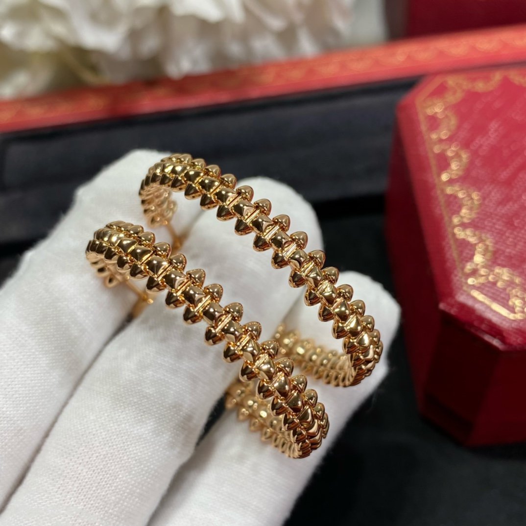 [⭐Shinejoy]CLASH LARGE HOOP EARRINGS