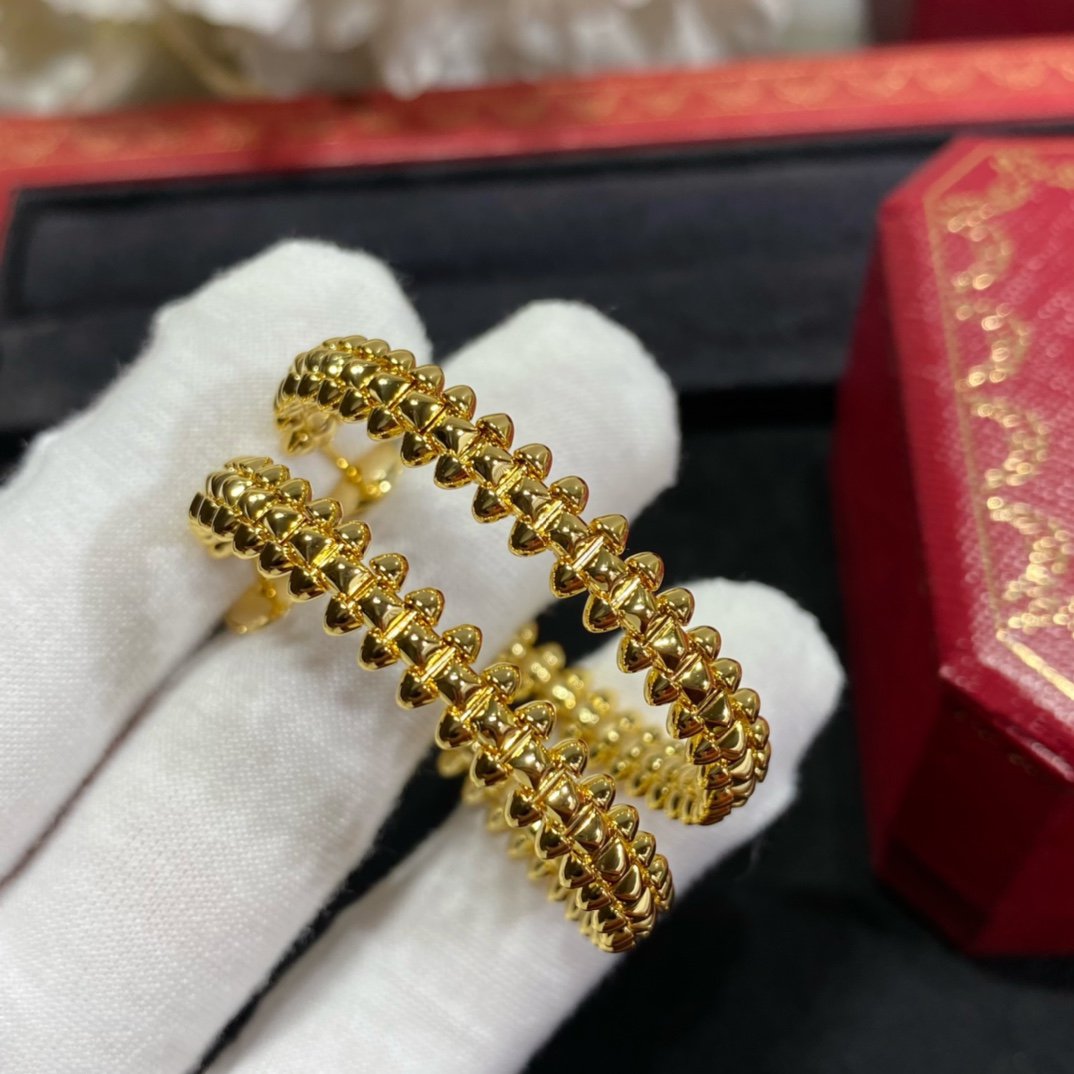 [⭐Shinejoy]CLASH LARGE HOOP EARRINGS