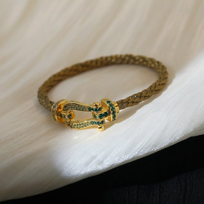 [⭐Shinejoy]FORCE 10 GOLD GREEN DIAMOND PAVED