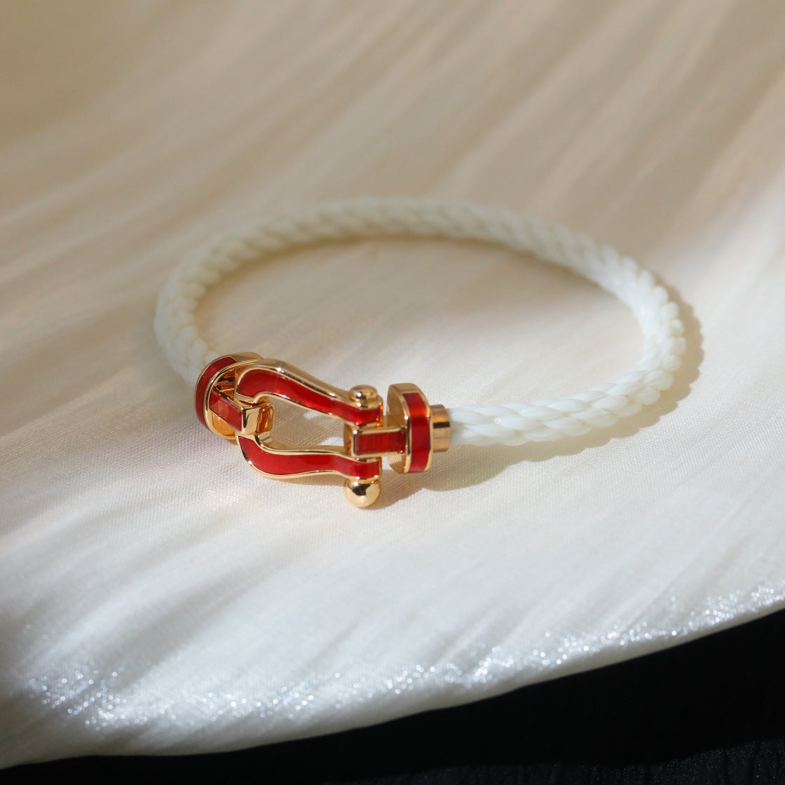 [⭐Shinejoy]FORCE 10 WHITE TEXTILE DIAMOND PAVED
