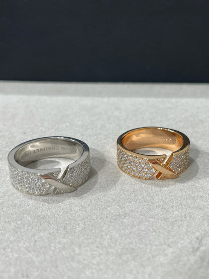 [⭐Shinejoy]LIENS EVIDENCE  DIAMOND PAVED RING