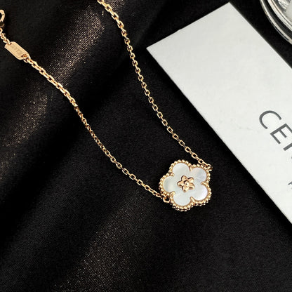 [⭐Shinejoy]LUCKY SPRING ROSE GOLD MOP BRACELET