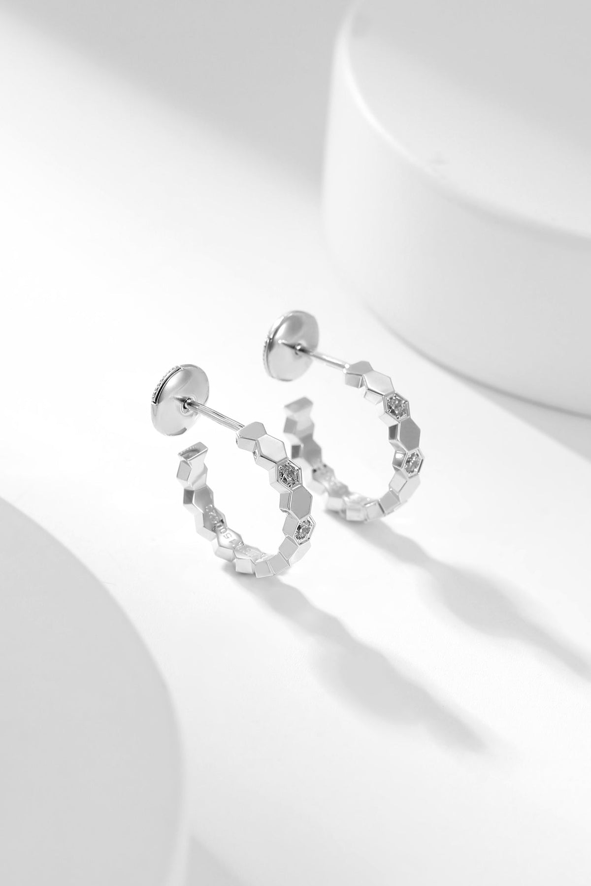 [⭐Shinejoy]BEE LOVE DIAMOND HOOP EARRINGS