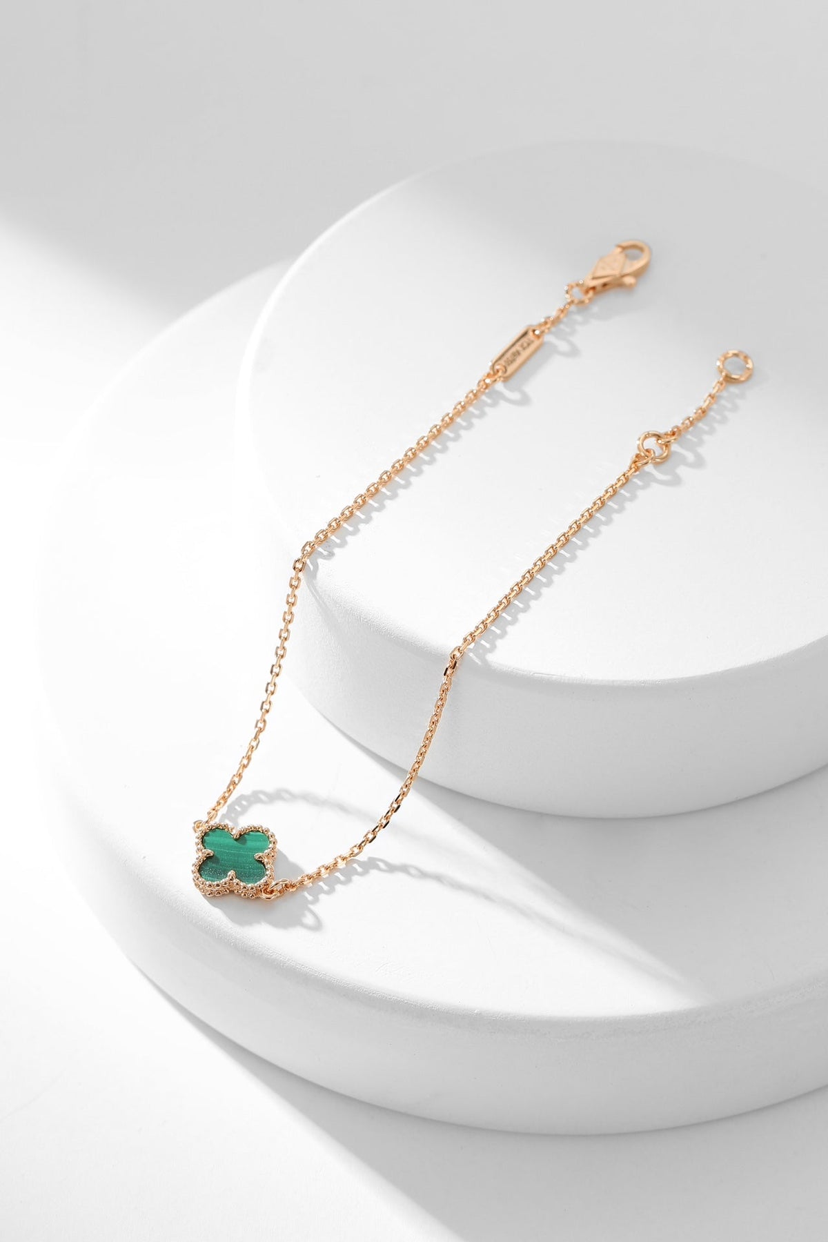 [⭐Shinejoy]CLOVER BRACELET MALACHITE 1 MOTIF