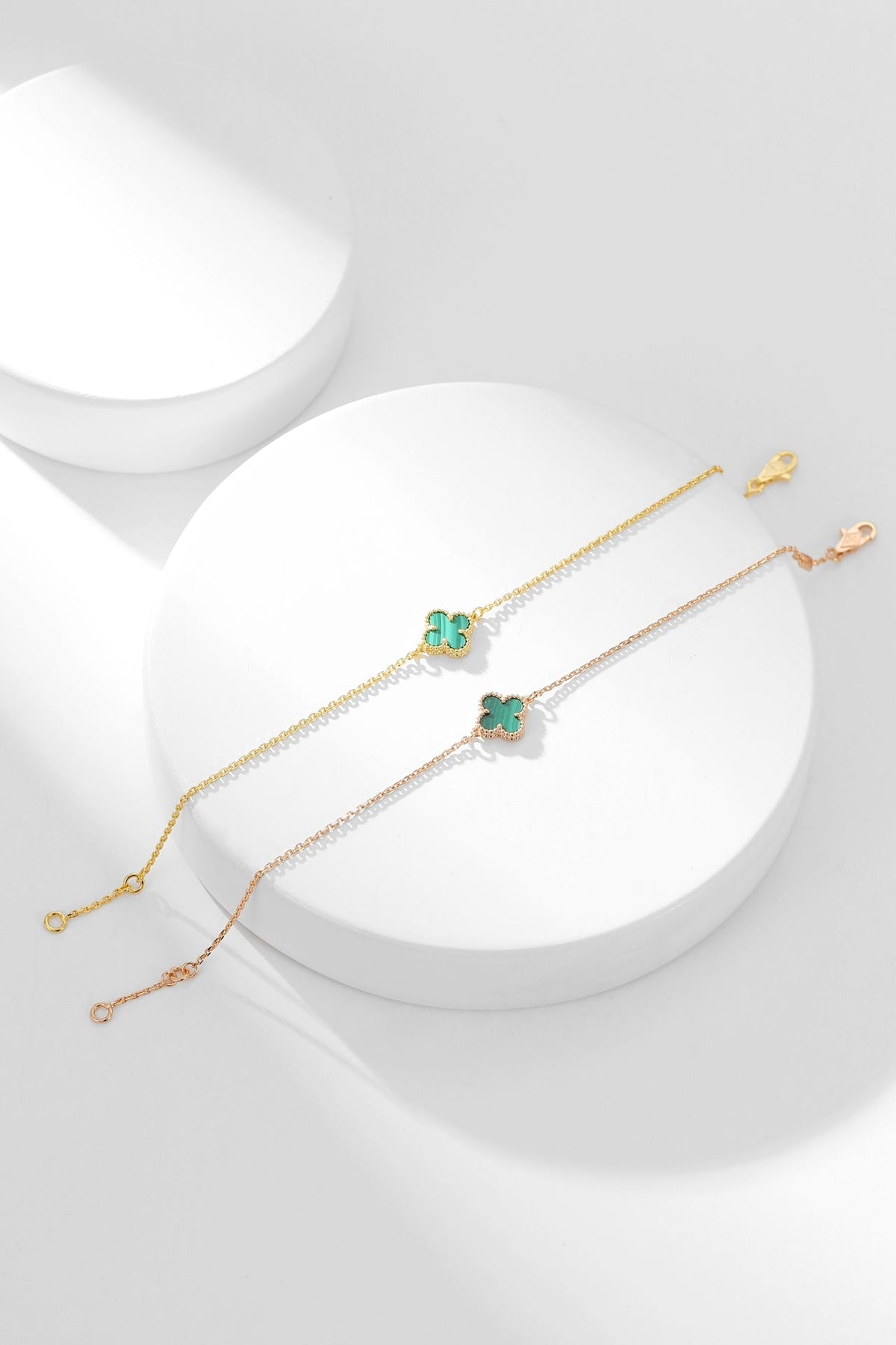 [⭐Shinejoy]CLOVER BRACELET MALACHITE 1 MOTIF