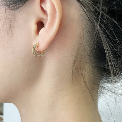 [⭐Shinejoy]LOVE DIAMOND EARRINGS