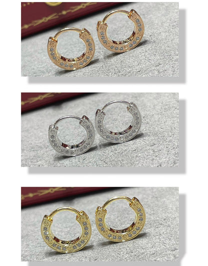 [⭐Shinejoy]LOVE DIAMOND EARRINGS