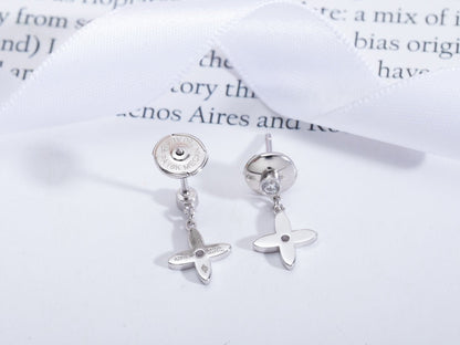 [⭐Shinejoy]VIDYLLE SILVER DIAMOND MINI DROP EARRINGS