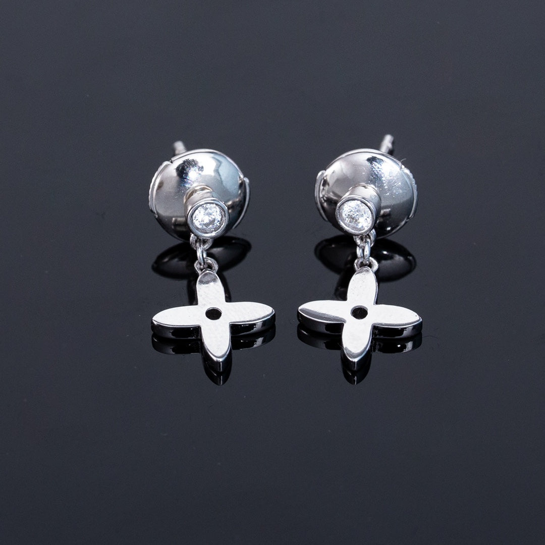 [⭐Shinejoy]VIDYLLE SILVER DIAMOND MINI DROP EARRINGS