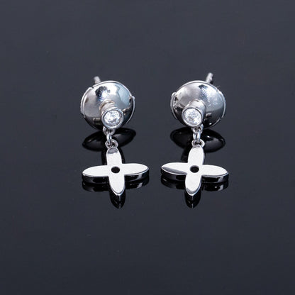 [⭐Shinejoy]VIDYLLE SILVER DIAMOND MINI DROP EARRINGS