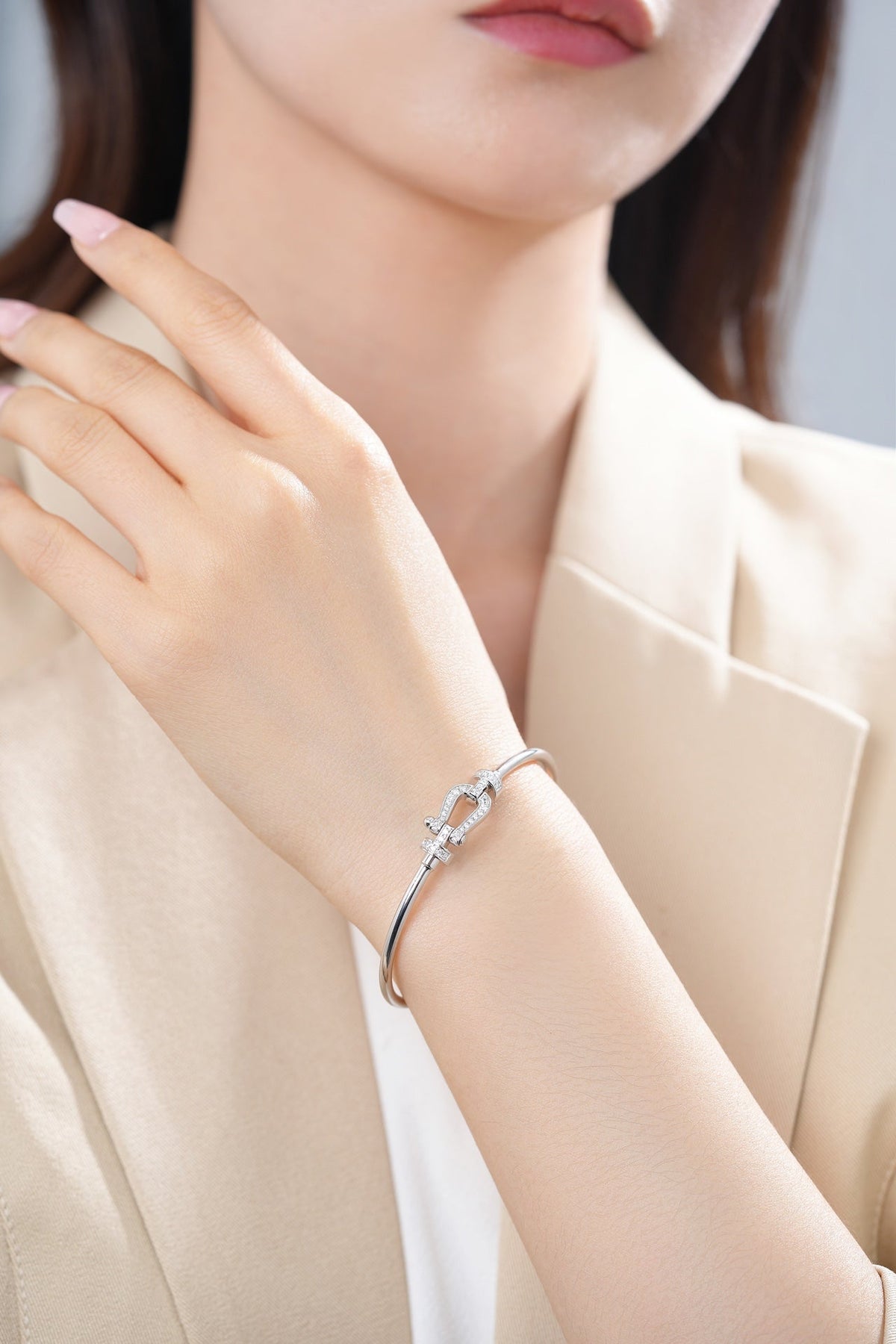 [⭐Shinejoy]FORCE 10 MOYEN DIAMOND BRACELET