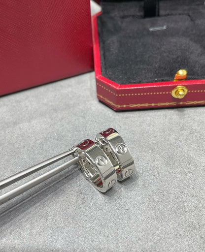 [⭐Shinejoy]LOVE 5.5MM EARRINGS