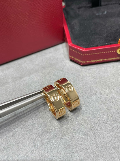 [⭐Shinejoy]LOVE 5.5MM EARRINGS