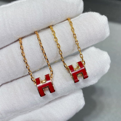 [⭐Shinejoy]MINI POP H NECKLACE