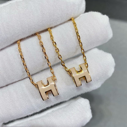 [⭐Shinejoy]MINI POP H NECKLACE