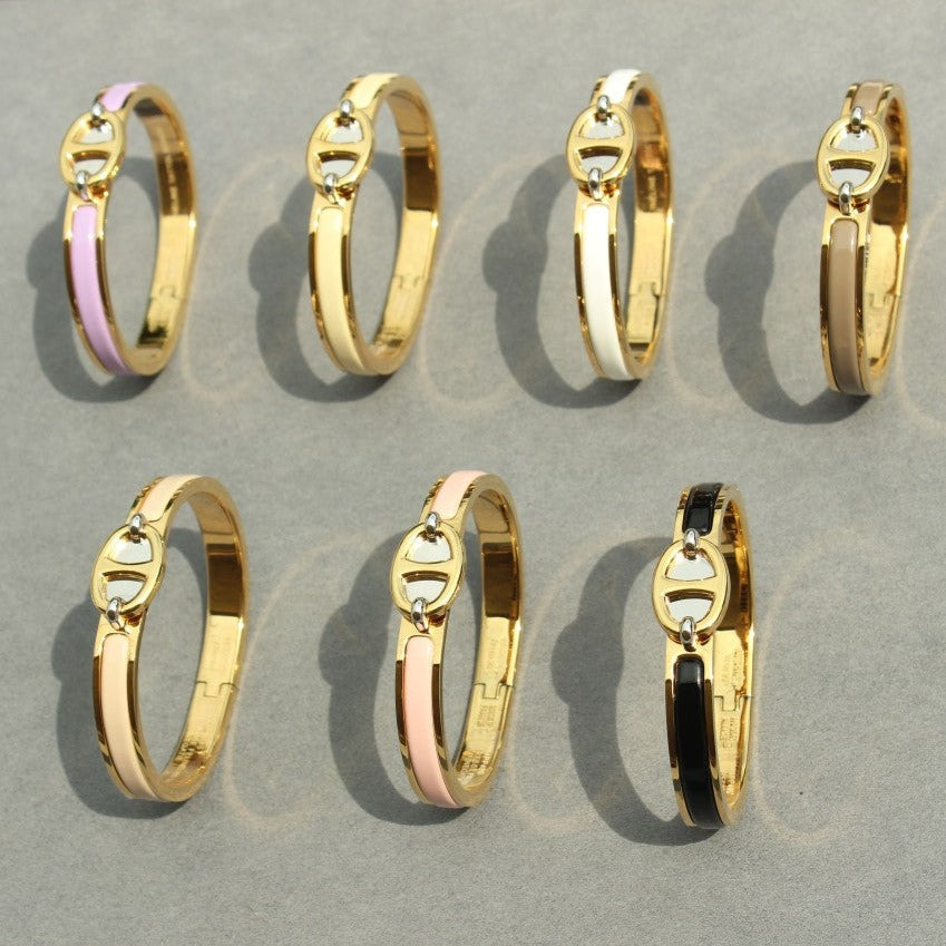 [⭐Shinejoy]CLIC CHAINE GOLD BRACELET