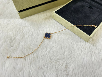 [⭐Shinejoy]CLOVER 1 MOTIF PIETERSITE BRACELET