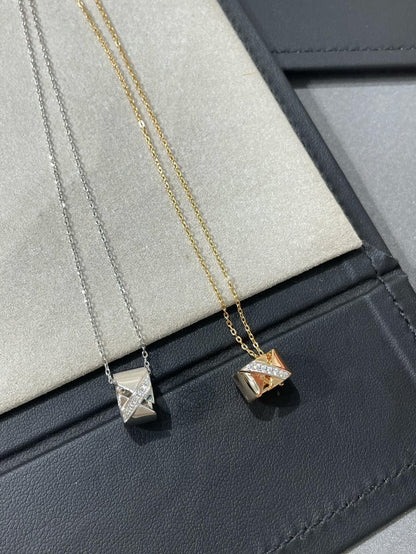 [⭐Shinejoy]LIENS EVIDENCE DIAMOND NECKLACE
