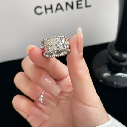 [⭐Shinejoy]PERLEE DIAMOND LARGE RING