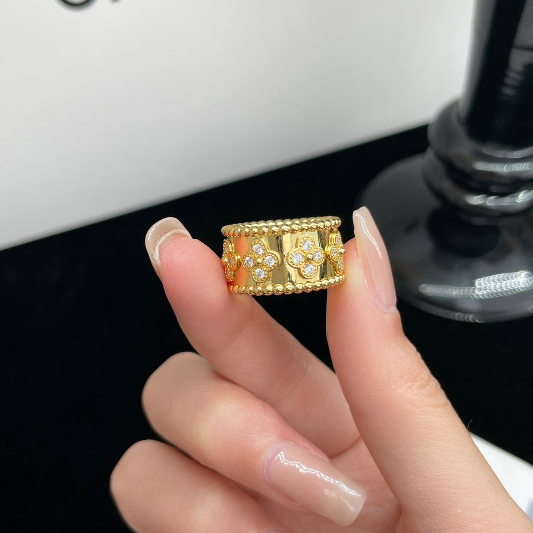 [⭐Shinejoy]PERLEE DIAMOND LARGE RING