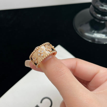 [⭐Shinejoy]PERLEE DIAMOND LARGE RING