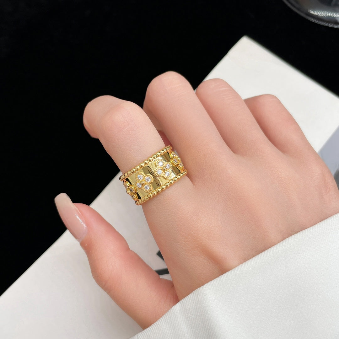 [⭐Shinejoy]PERLEE DIAMOND LARGE RING