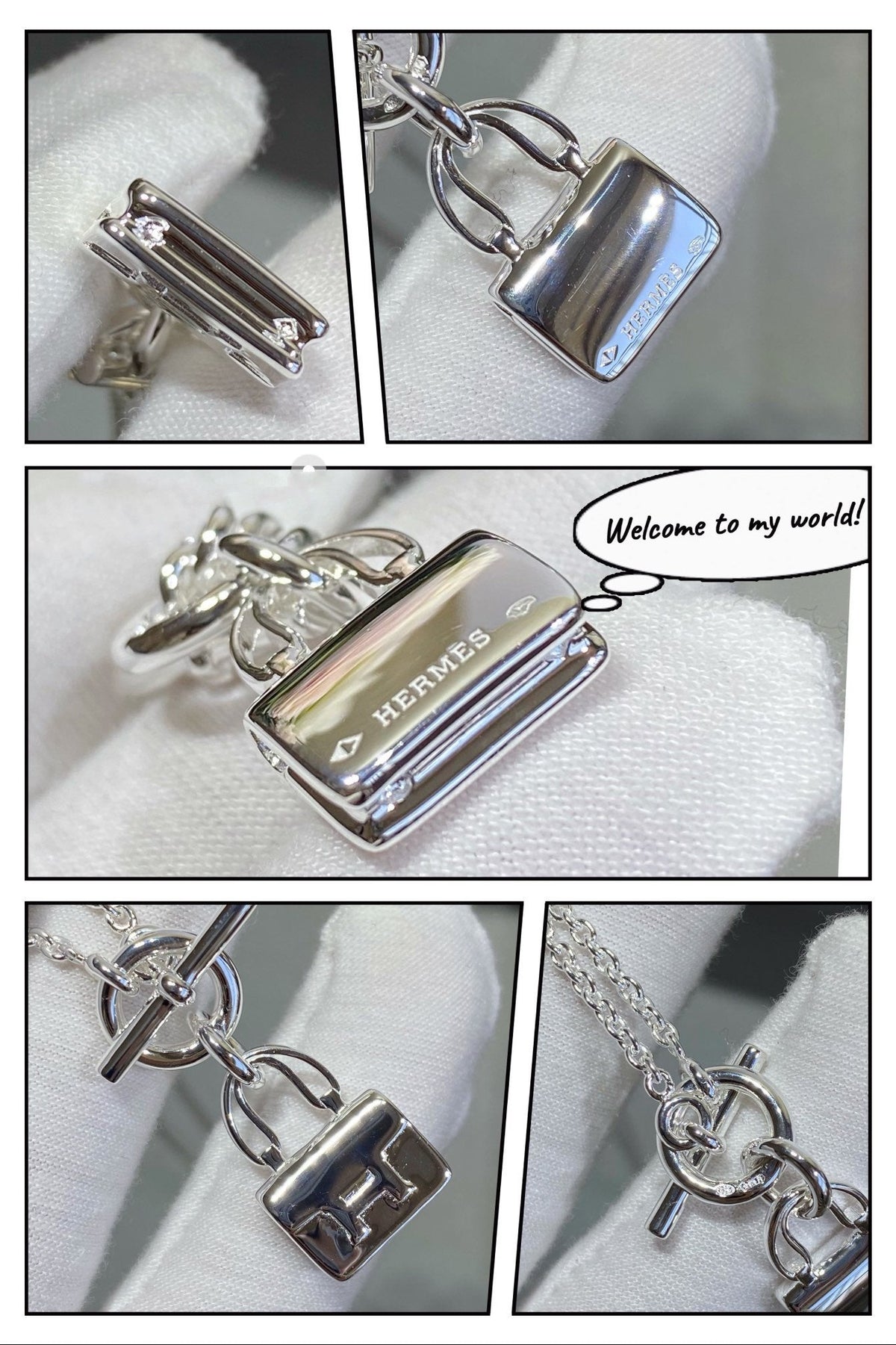 [⭐Shinejoy]CONSTANCE PEDANT SILVER NECKLACE