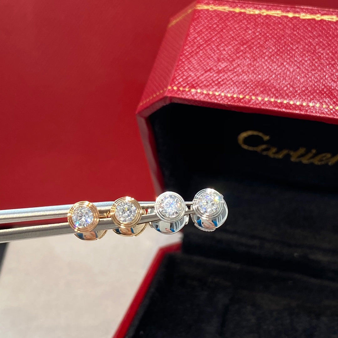 [⭐Shinejoy]DAMOUR DIAMOND EARRINGS