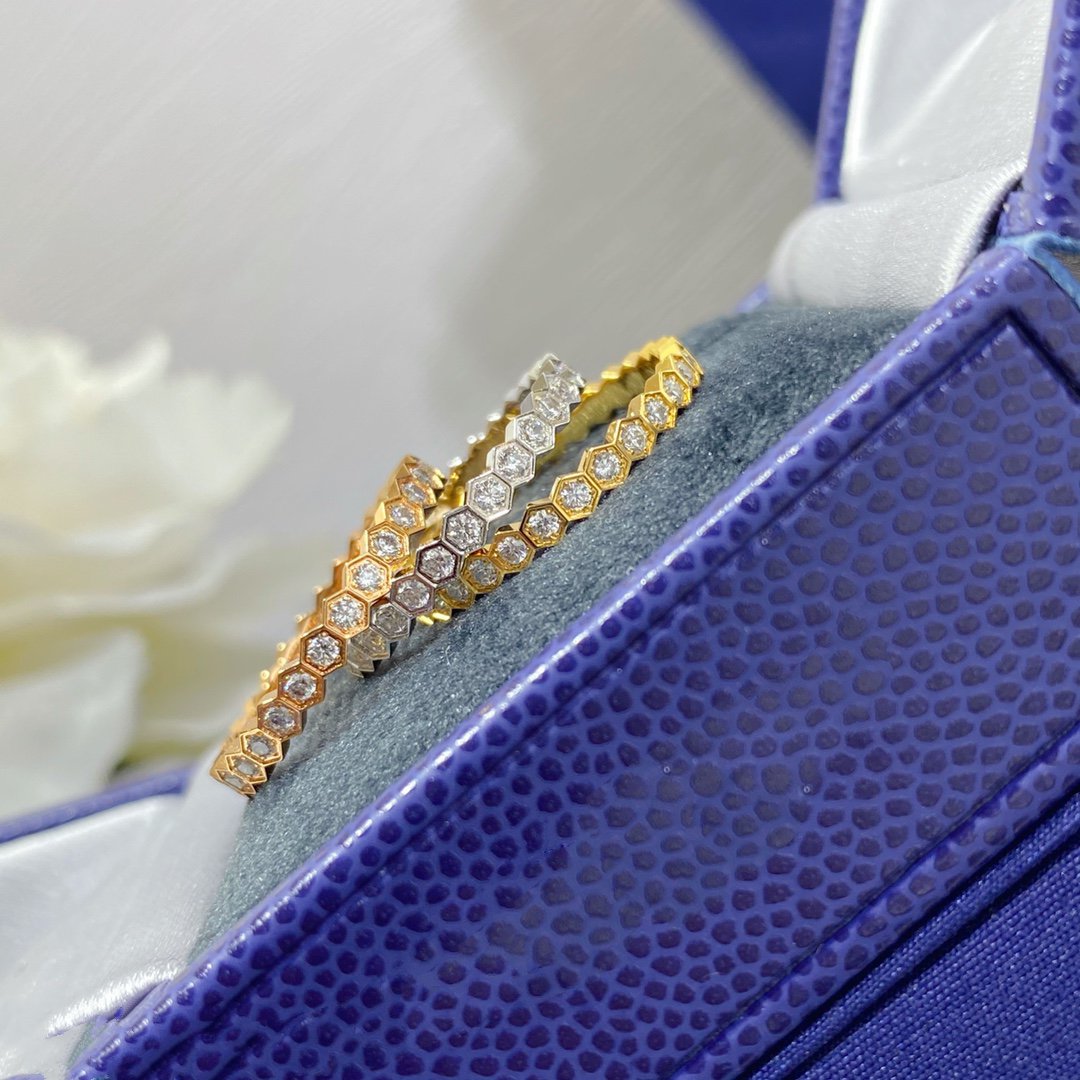 [⭐Shinejoy]BEE LOVE DIAMOND PAVED SMALL RING