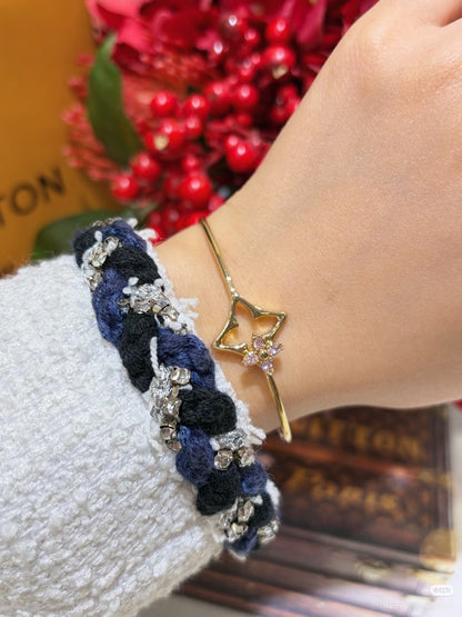 [⭐Shinejoy]Pink Diamond Bracelet