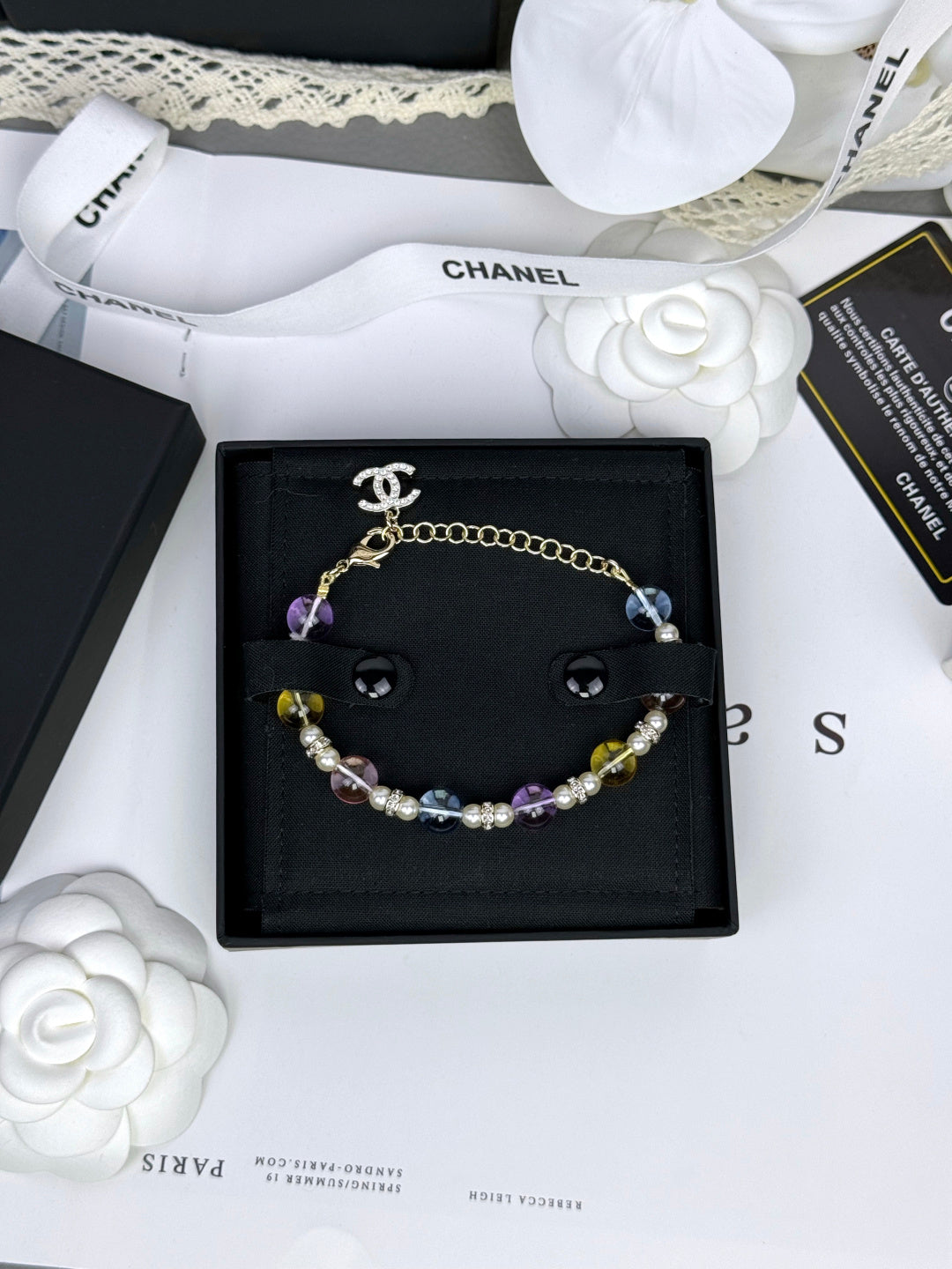 [⭐Shinejoy]Colorful Transparent Resin Bracelet
