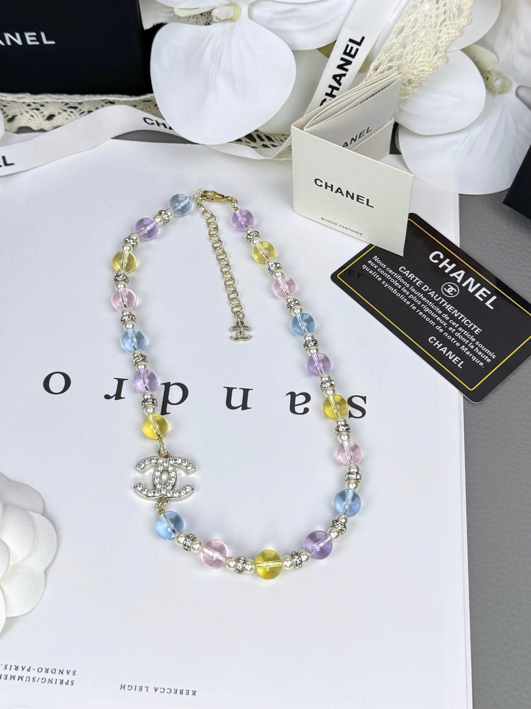 [⭐Shinejoy]26C New Spring Collection Colorful Transparent Resin Necklace