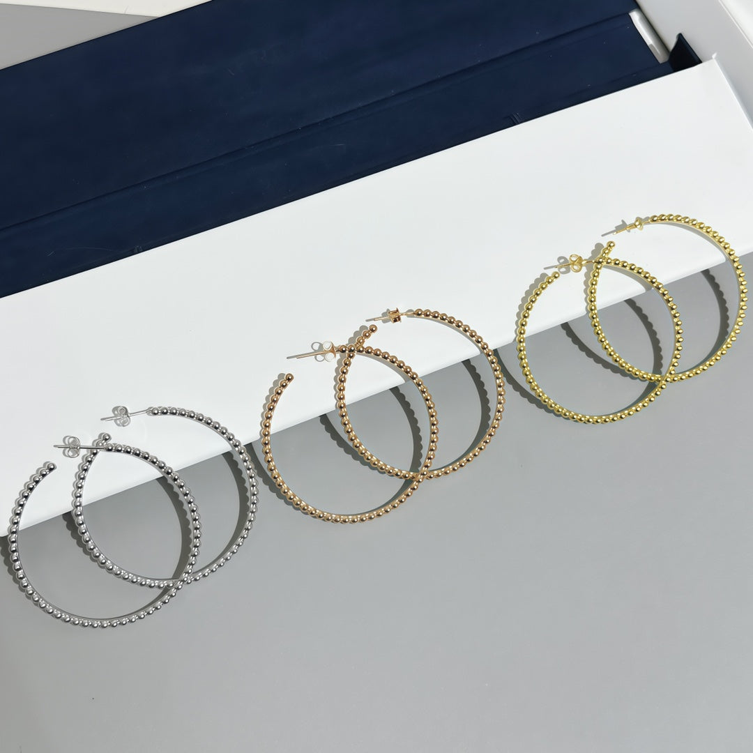 [⭐Shinejoy]SMOOTH BEAD STUD EARRINGS