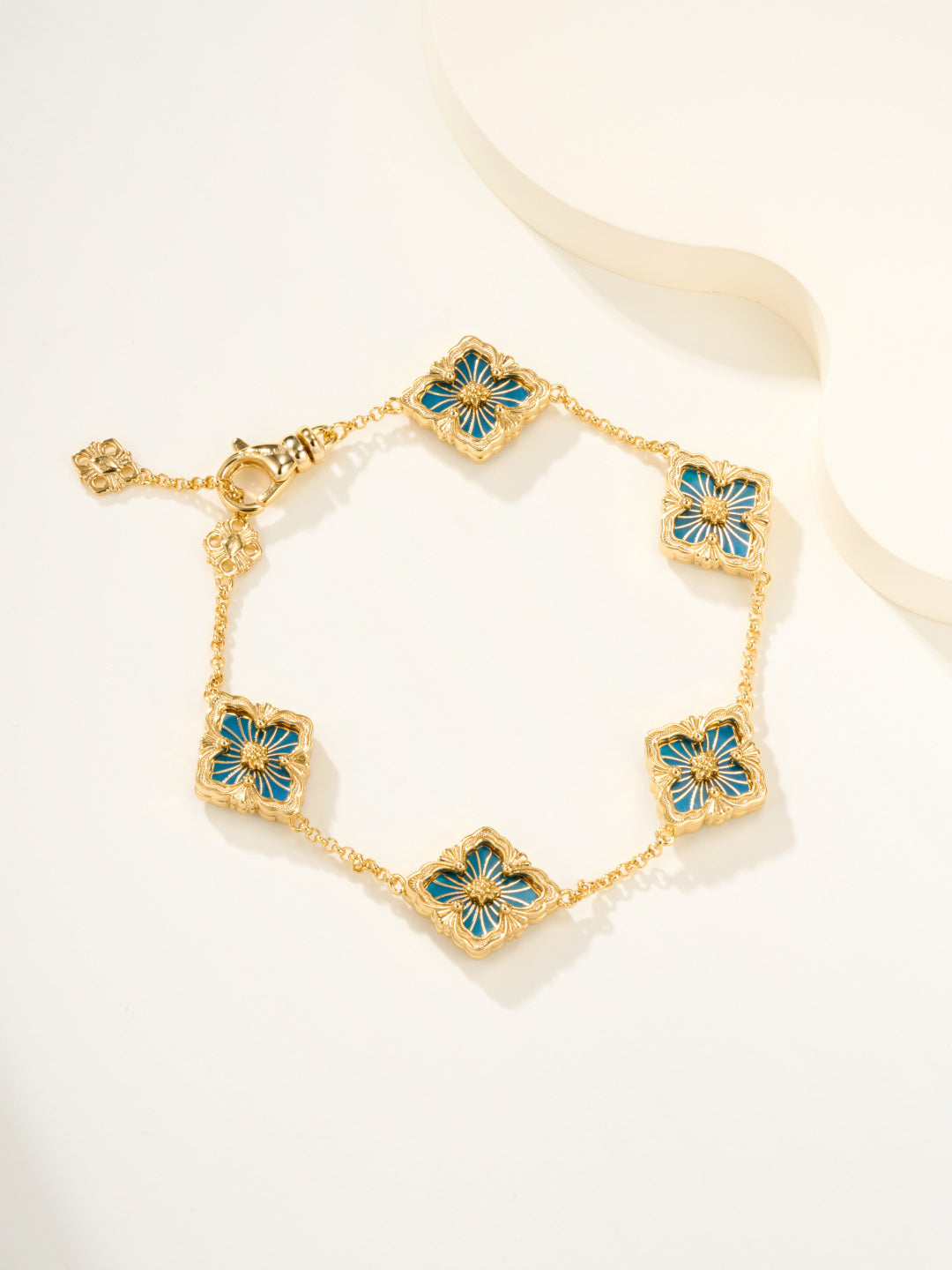 [⭐Shinejoy]B.C.L ENAMELED Five-Flower Bracelet（Various Colors)